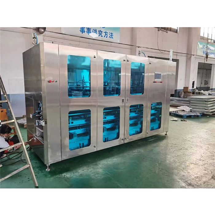เครื่องผลิตผงซักฟอกซักอบรีดที่ถูกต้องทางเศรษฐกิจของประเทศจีนเครื่องผลิตผงซักฟอกฝักของเหลว